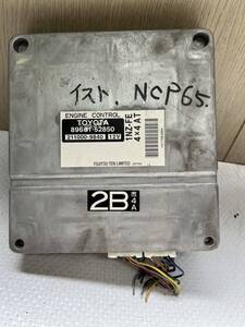 イスト NCP65 エンジンコンピューター トヨタ 89661-52850 ECU 211000-9840 1NZ-FE 4×4 AT 中古TOYOTA 