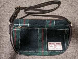 HarrisTweed　秋冬用ショルダーバック　美品！！！ 未使用品！　最終値下げ！！！