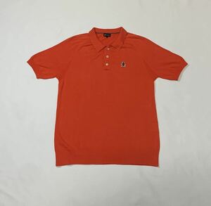 MUNSINGWEAR Munsingwear wear // short sleeves Mark badge polo-shirt (. color series ) size 2 (M)