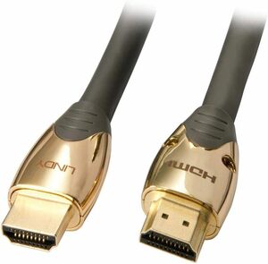 0823-6 витрина товар LINDY Gold высокая скорость HDMI кабель 1.4,HEC,15m( номер образца :37857)