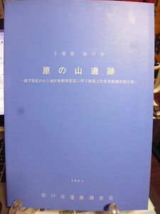 千葉県松戸市　原の山遺跡-殿平賀原の山土地区画整理事業に伴う埋蔵文化財発掘調査報告書-　