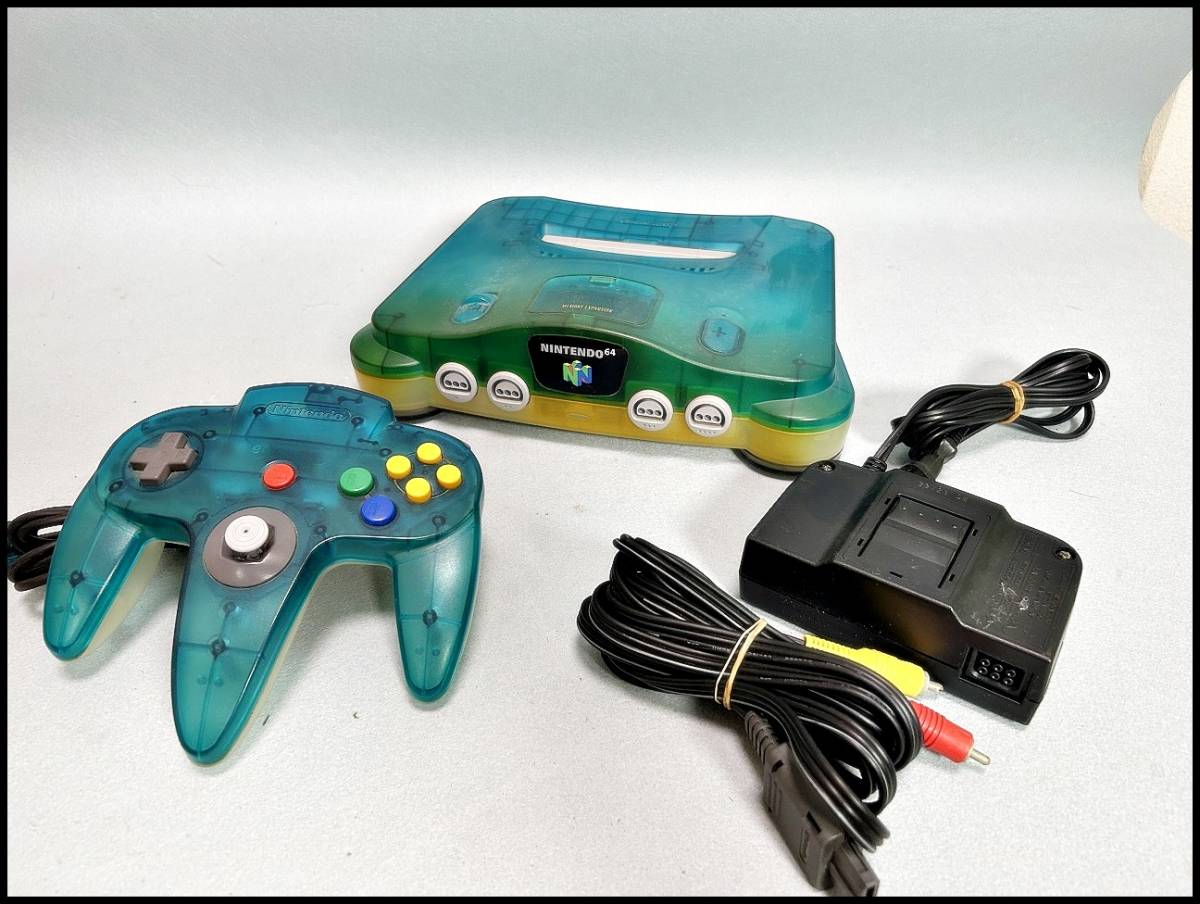 ヤフオク! -「nintendo 64 クリアブルー」の落札相場・落札価格