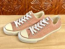 ★☆90s!希少レア!converse ALL STAR CORDUROY ピンク 5.5 24.5cm コンバース オールスター コーデュロイ ビンテージ USA 237☆★_画像1