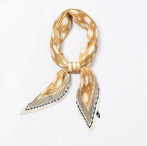 [S-05] new goods .. shape pleat scarf 70cm lady's stole to coil person neck origin stylish decoration scarf 