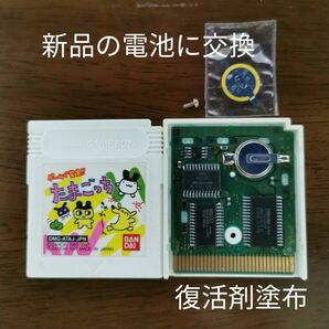 ゲームボーイ たまごっち 電池交換