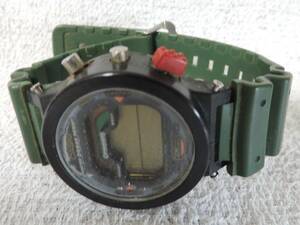 不動・(電池交換必要か修理必要) 日本製・遊環欠品・ベゼル欠損・カシオ 男性時計 G-SHOCK DW-6000