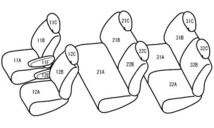 Bellezza ベレッツァ シートカバー ワイルドステッチα エスティマ TCR10W TCR20W H6/8～H11/12 8人乗_画像2