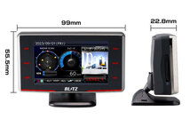 BLITZ ブリッツ Touch-B.R.A.I.N.LASER レーザー＆レーダー探知機 OBDセット TL313R+OBD2-BR1A 86 ハチロク ZN6 H29.12～ FA20 GR TOYOTA_画像2