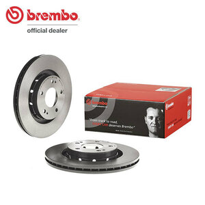 brembo ブレンボ ブレーキローター フロント用 ギャランフォルティス CY4A H20.7～H27.4 ラリーアート