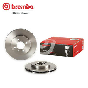 brembo ブレンボ ブレーキローター フロント用 ミラージュ CJ4A H7.10～H12.8 サイボーグ/RX/RS 4穴 PCD100 (14インチ)