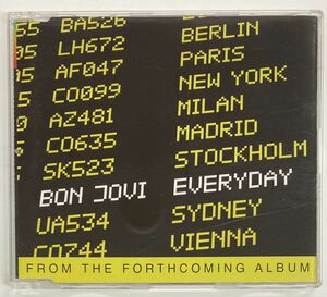 ◎PR/BON JOVI/ EVERYDAY/ JOVICD 5/ EU盤 非売品 PROMO ONLY CD (CD-001)