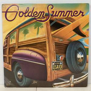 60's/V.A, THE BEACH BOYS, JAN & DEAN, THE VENTURES, ETC.../ GOLDEN SUMMER (LP) US ORIGINAL, W/POSTER (g341)