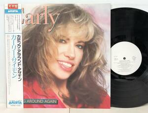 CARLY SIMON カーリー・サイモン/ COMING AROUND AGAIN (LP) 国内盤 白ラベル・プロモ (g353)