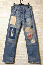 Levi's 青山300本限定 66501-0179 スーパーロックカスタム W32 LVC リーバイス LVC 501xx 506xx 507xx ヴィンテージ 赤耳_画像1