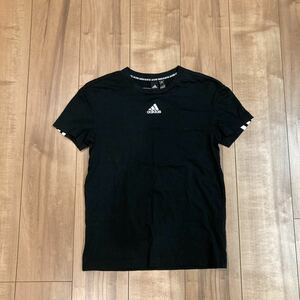 adidas 半袖Tシャツ ブラック 150