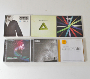 送料無料！トランス系 クラブ CD 6枚 above&beyond Tri-State, CHICANE best, bt, ARMIN 10 years, Andy Moor three ys973