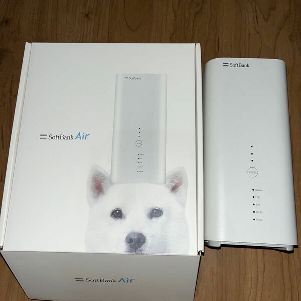 SoftBank Airターミナル4 ACアダプタケーブル 簡単接続　取り扱い説明書付き　新品箱入り　ソフトバンクエアー