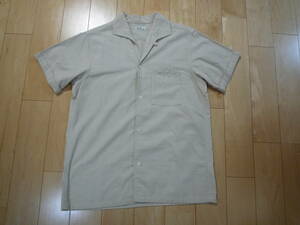 WAREHOUSE（ウエアハウス）DUCK DIGGER（ダックディガー）S/S OPEN COLLAR SHIRTS（オープンカラー・半袖シャツ）☆生成り☆36（S）