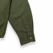 ラングラー シャツ 長袖 カーキ Wrangler 古着 メンズ M アメカジ_画像4