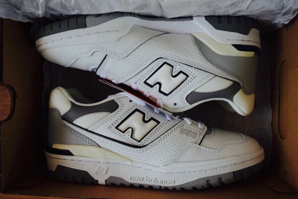 New Balance 550 "Salt/Pepper"23.5cm