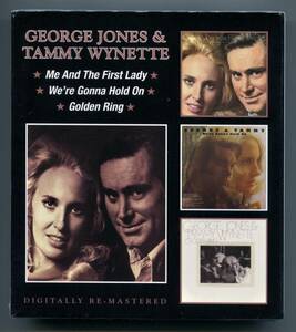 ☆送料込/未開封/ タミー・ウィネット　George Jones ＆ Tammy Wynette / Me And The First Lady ＆ We're Gonna Hold On ＆ Golden Ring