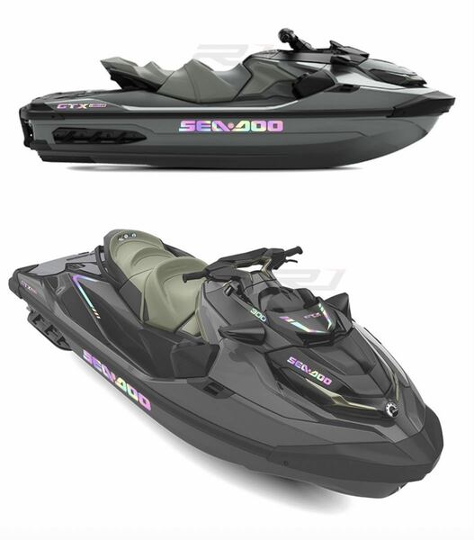 シードゥー SEADOO YAMAHA カッテングステッカー