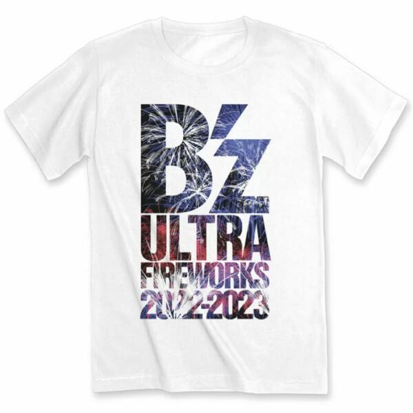 B'z花火 ULTRA FIREWORKS 2022-2023 Tシャツ M 検: LIVE-GYM Pleasure STARS