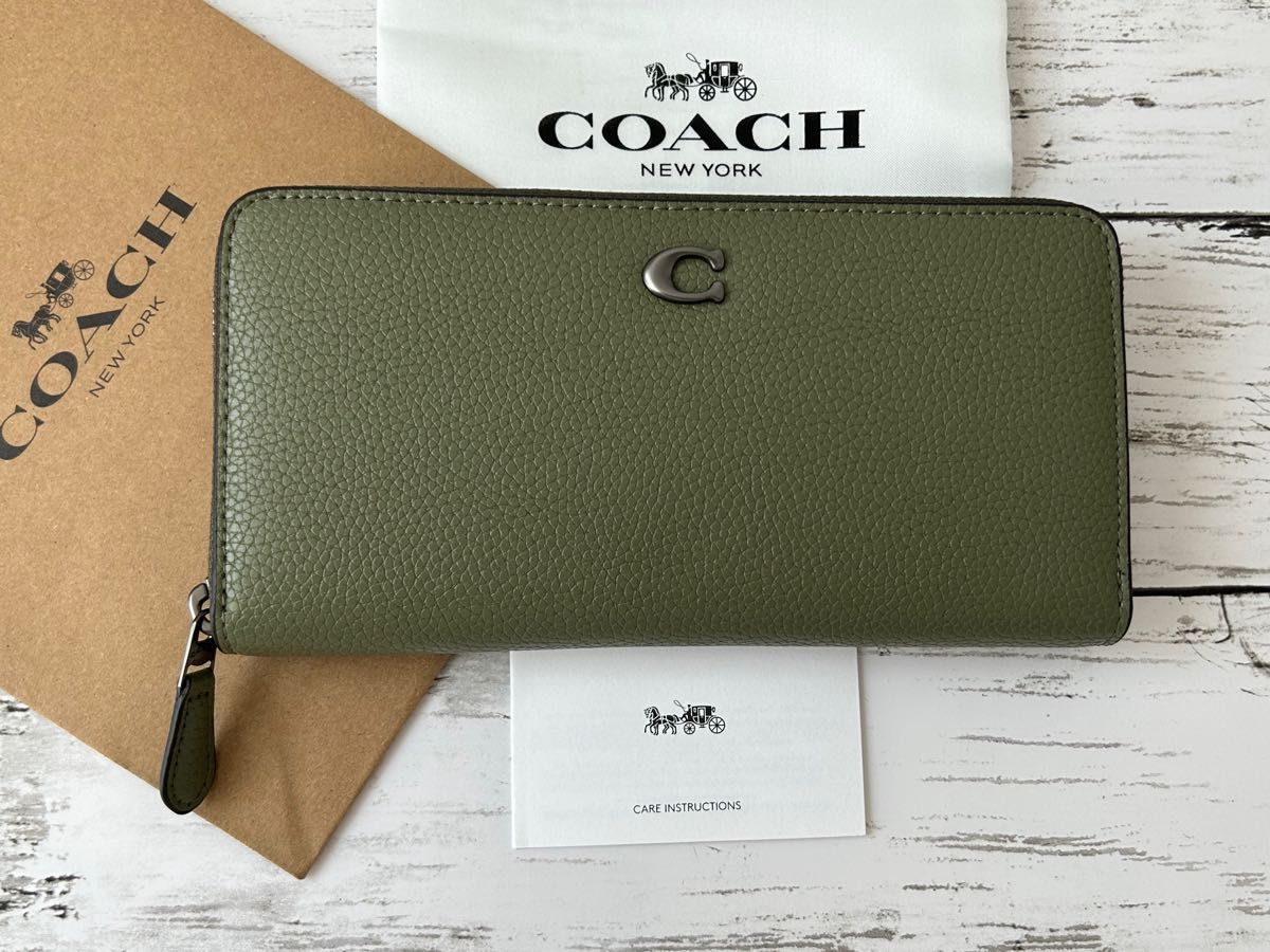 新品サクランボ柄COACH 長財布 可愛い 人気|PayPayフリマ