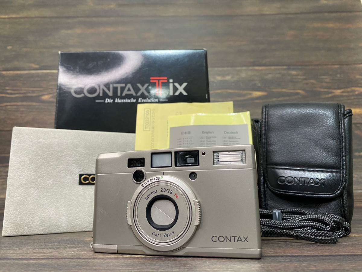 Yahoo!オークション -「contax tix」(コンパクトカメラ) (フィルム