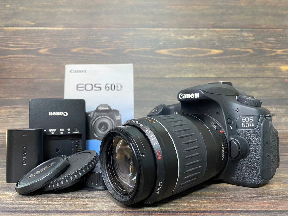 Canon キヤノン EOS 60D レンズセット デジタル一眼レフカメラ #63