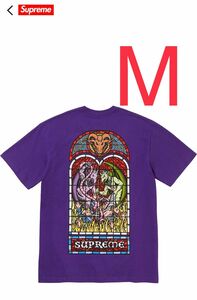 Supreme Worship Tee M パープル Tシャツ シュプリーム