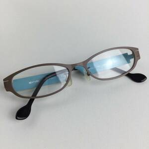 P-8【展示品】KAMURO | カムロ　stainless steel メガネフレーム　 眼鏡屋閉店品 在庫処分 未使用