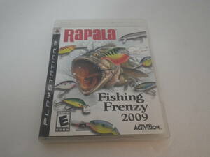 ■中古■PS3 RAPALA Fishing Frenzy 2009 北米版 ラパラ フィッシング バス釣り 釣りゲーム 