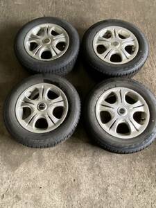 BRIDGESTONE BLIZZAK スタッドレス 195 65 15 6.5J 45 PCD114.3 4H/5H マルチ VAGGIO エスクァイア ステップワゴン ランサー シルビア等