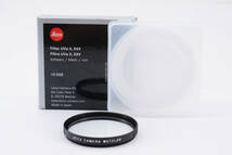 ★☆ 新品級！ Leica ライカ フィルター 13035 E49 Uva Ⅱ ★☆_画像1