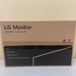 LG Monitor モニターディスプレイ 24MP400 60cm 24 未開封　未使用　【4831B】