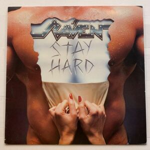 [LP] レイヴン / ステイ・ハード / RAVEN / STAY HARD / P-13112 / 1985年 / 帯なし