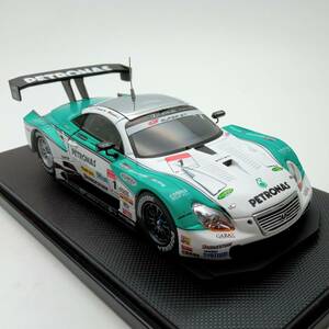 [箱付] EBBRO SUPER GT500 PETRONAS TOM'S SC430 2010 No.1 WHITE/GREEN エブロ スーパーGT500 ペトロナス トムス 1/43 ミニカー