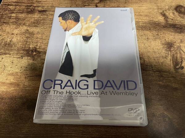 クレイグ・デイヴィッドDVD「オフ・ザ・フック~ライヴ・アット・ウェンブリー」●
