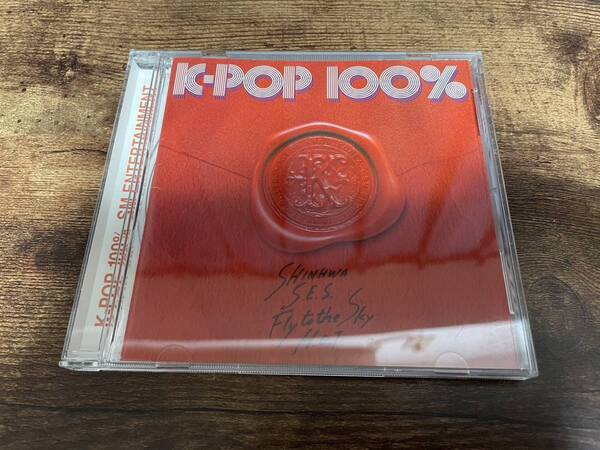 CD「K-POP 100%」韓国K-POP 神話S.E.S、FLYTOTHESKY、BOA、H.O.T.●