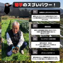 [健康笑顔] 菊芋王国 菊芋パウダー 粉末 100g 『日本食品分析センター検査済み 農薬不使用の熊本県産きくいも100％使用！』 _画像4