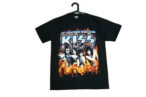 KISS ハードロック・バンド キッス アメリカ おしゃれ ストリート系 デザインTシャツ おもしろTシャツ メンズTシャツ 半袖 ★C18M