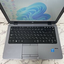 MY8-68 激安 OS Windows11Pro ノートPC HP EliteBook 820 G1 Core i5 4200U メモリ4GB HDD320GB カメラ Office 中古_画像4