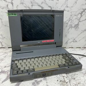 PCN98-331 super-discount PC98 notebook NEC PC-9821Ne2 start-up has confirmed Junk 