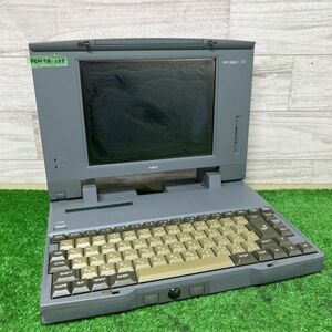 PCN98-199 super-discount PC98 notebook NEC PC-9821Ne120/W electrification un- possible Junk 