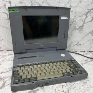 MY98-3 激安 PC98 ノートブック NEC PC-9821Np/540W 通電不可 ジャンクの画像1