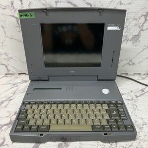 MY98-3 激安 PC98 ノートブック NEC PC-9821Np/540W 通電不可 ジャンクの画像2