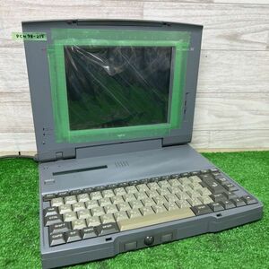 PCN98-215 super-discount PC98 notebook NEC PC-9821Nf/340W electrification un- possible Junk 