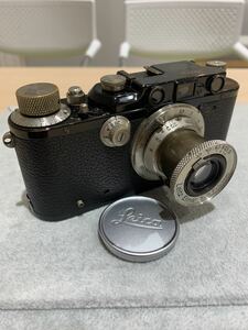 Leica III 1933 No. 111383 Elmar 3.5 50mm 0マーク あり バルナック バルナックライカ Ernst Leitz Wetzlar D.R.P. シャッター切れました