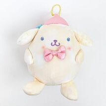 サンリオ ポムポムプリン ゆめふわぬいぐるみボールチェーンマスッコット イエロー Sanrio(PWD)_画像1